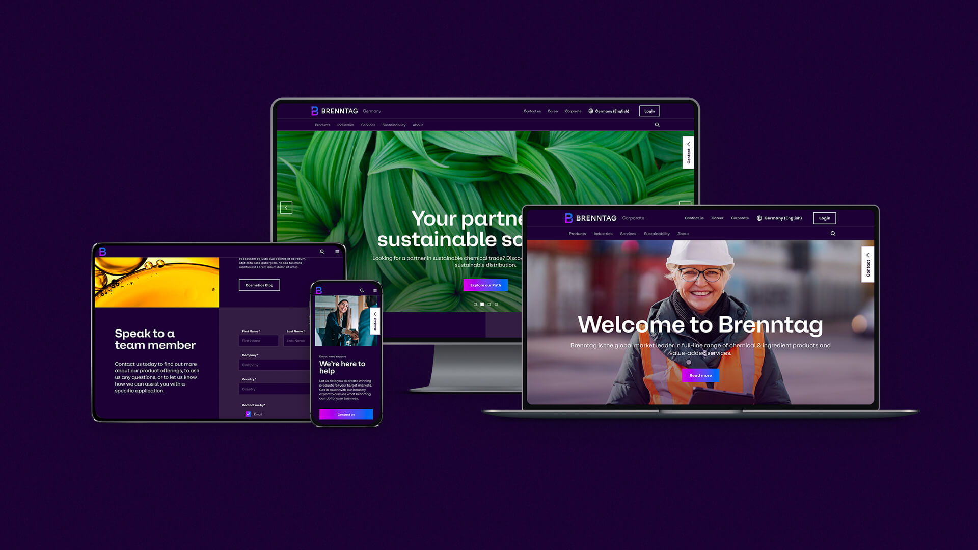 Brenntag and MUTABOR Rebranding of a global market leader