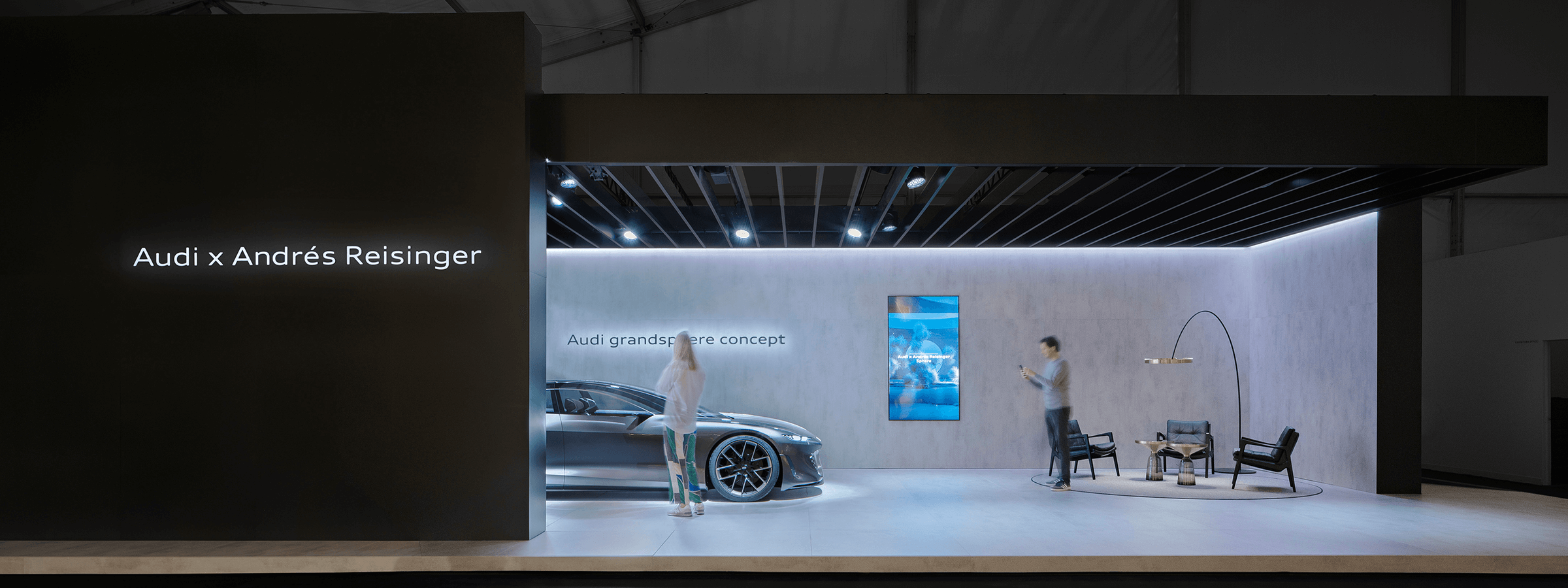 Der Audi Stand auf der Design Miami/.